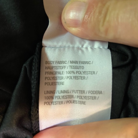 G.I.L.I Got It Love It Pleated A-Line Dress Long Sleeve Sz 6 Black & Red A384609 - Picture 14 of 15